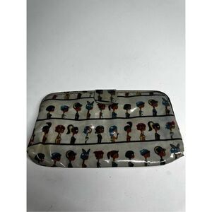 Rare Arisu Cosmetics Toiletries Fold Bag Gray